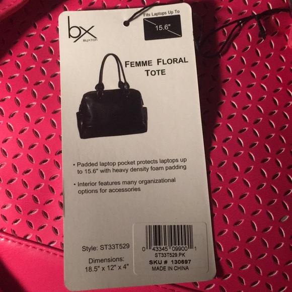 Buxton new pink tote - Picture 4 of 5